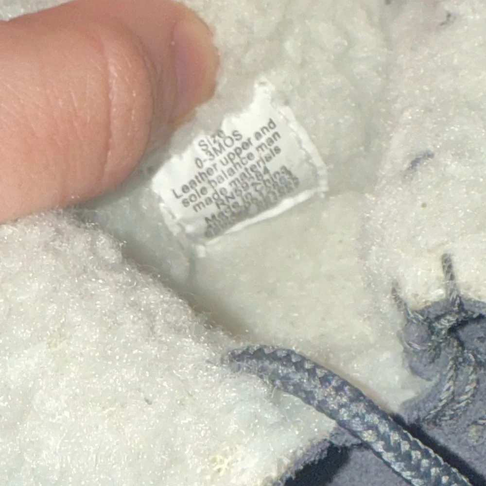 Cozy Gray Baby Booties moccasins 0-3 Month Baby Leather Upper